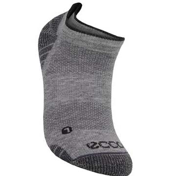 Women's Ecco Golf Low-cut Socks Socks Grey | Canada 429MQZ